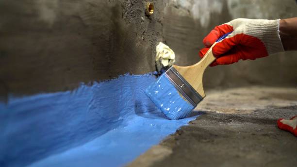 Commercial Foundation Crack Repair project at a Hillsborough, NJ business property by SJ Waterproofing Pros